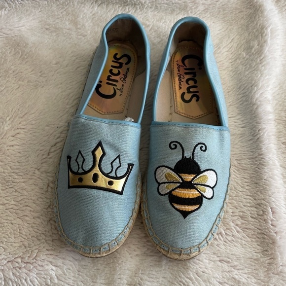 Circus by Sam Edelman queen bee espadrille slip on flats - Picture 1 of 9